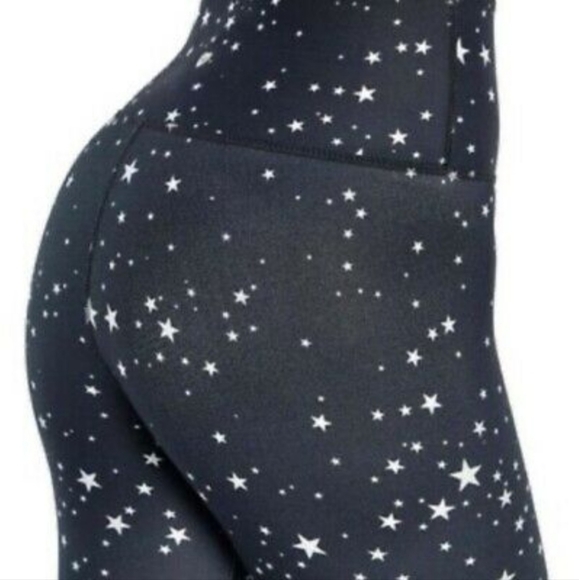 WILDFOX SWEAT Black Scattered Star Leggings Size Small - Picture 2 of 10